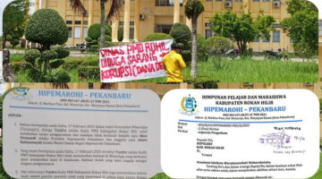 Skandal Web Aset Desa di Rohil di Sorot Publik, Mahasiswa Gelar Aksi Berujung Pengancaman