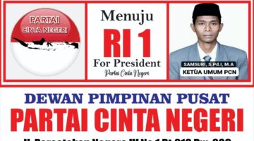 Samsuri, Tokoh Nasional Berpengalaman, Resmi Jadi Capres RI 2029, Siap Perjuangkan Pemerintahan Bersih dan Demokrasi Transparan