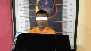 Beraksi di Dini Hari, Pencuri TV Puskesmas Kedai Sianam Dibekuk Polsek Lima Puluh Kurang dari 24 Jam
