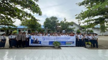 Polsek Indrapura Sosialisasi Penerimaan Murid Baru SMA Kemala Taruna Bhayangkara, Ajak Siswa Jauhi Kenakalan Remaja dan Narkoba