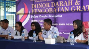 Rutan Pangkalan Brandan Gelar Aksi Sosial: Donor Darah, Pengobatan Gratis, hingga Bantuan untuk Keluarga Warga Binaan