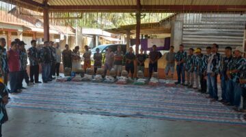 Ketua PAC IPK Mardingding Sopian S Milala Salurkan Bantuan Korban Kebakaran Lau Kasumpat