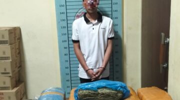 Sat Narkoba Polres Agara Bekuk Kurir Ganja dengan Barang Bukti 17,8 Kilogram di Kecamatan Ketambe