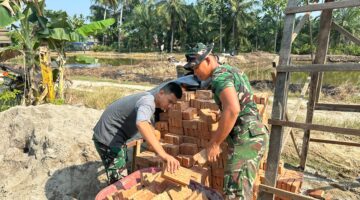 TMMD 128 Langkat Rehab 5 Rumah Warga Miskin, Hunian Tak Layak Disulap Jadi Aman dan Sehat
