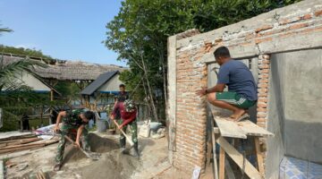TMMD 128 Langkat Kebut MCK dan Sumur Bor, Warga Pasar Rawa Segera Nikmati Air Bersih