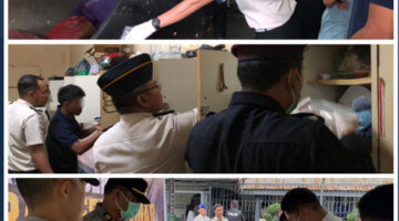 Rutan Kelas IIB Pangkalan Brandan Gelar Ikrar Pemasyarakatan Zero Halinar, Razia Gabungan, Tes Urine, dan Penyuluhan Bahaya Narkoba