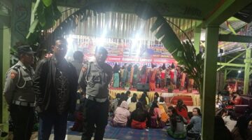 Pengamanan Ketat Kerja Tahun Barusjahe Berlangsung Meriah, Kapolsek Pastikan Pesta Adat Aman dan Kondusif