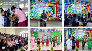 Pentas Seni TK Kemala Bhayangkari 07 Kabanjahe Inspiratif, Anak-Anak Tampilkan Cita-Cita Masa Depan