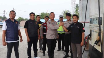 Polres Batu Bara Laksanakan Patroli dan Pengecekan SPBU, Pastikan Distribusi BBM Berjalan Aman dan Lancar