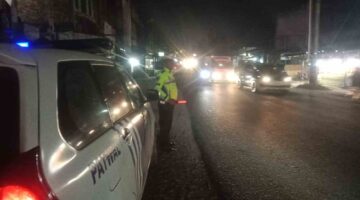 Satlantas Polres Batu Bara lakukan patroli Blue Light di Jalinsum Indrapura – kegiatan aman lancar