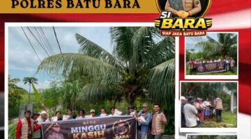 Satresnarkoba Polres Batu Bara Gelar “Minggu Kasih” – Bagi Sembako dan Edukasi Bahaya Narkoba kepada Lansia