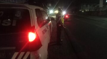 Satlantas Polres Batu Bara Lakukan Patroli Blue Light Malam Hari di Jalinsum Indrapura – Kegiatan Aman Lancar