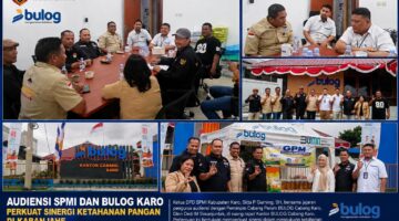 Audiensi SPMI dan BULOG Karo Perkuat Ketahanan Pangan, Bangun Sinergi Strategis di Kabanjahe