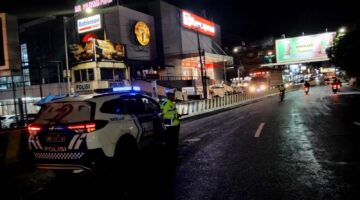 Satlantas Polres Pematangsiantar Gelar Blue Light Patrol, Tekan Pelanggaran Lalu Lintas Dan Kriminalitas Malam Hari