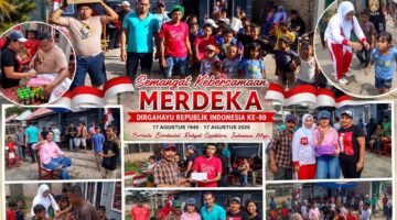 HUT RI ke-81 di Desa Kacaribu Meriah, Warga Kompak Ikuti Beragam Lomba