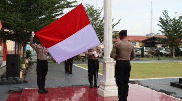 Polres Batu Bara Gelar Upacara HUT RI Ke-81, Teguhkan Semangat Indonesia Berdaulat, Adil dan Makmur