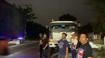 Patroli Tengah Malam Tim Opsnal Sat Reskrim Polres Batu Bara, Cegah 3C & Ajak Warga Bersama Jaga Kamtibmas