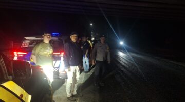 Patroli Mobile Gabungan Polsek Lima Puluh Sisir Exit Tol & Jalinsum, Cegah Tawuran–Geng Motor–Kejahatan Lainnya