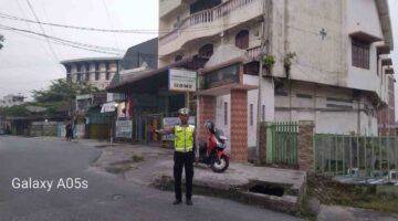 Patroli Malam Sat Lantas Polres Batu Bara di Jalinsum, Antisipasi Titik Rawan Laka & Kemacetan   
