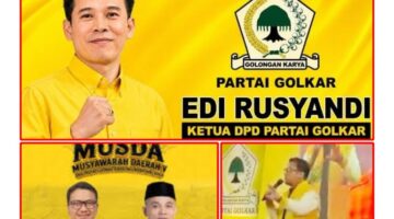 Edi Rusyandi Terpilih Secara Aklamasi, Golkar Bandung Barat Siap Perkuat Regenerasi dan Konsolidasi