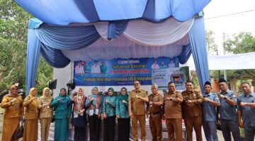 Tim TP-PKK Provsu Kunjungi Kelurahan Bunga Tanjung Dalam Rangka Evaluasi Lomba Kelurahan Tingkat Provsu 2026
