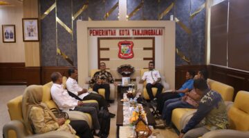 Wakil Wali Kota Tanjungbalai Terima Audiensi Federasi Aquatik Indonesia Sumut dan Kota Tanjungbalai
