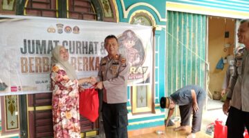 Polres Batu Bara Gelar Jumat Curhat dan Jumat Berkah, Salurkan Bantuan kepada Masyarakat