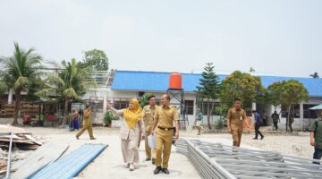 Wali Kota Tanjungbalai Tinjau Revitalisasi SMP Negeri 6, Pastikan Pembangunan Berjalan Sesuai Perencanaan