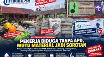 Revitalisasi SDN Panghegar Disorot: Pekerja Diduga Tanpa APD, JKK Dipertanyakan,