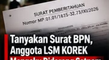 Dugaan Penganiayaan Anggota LSM KOREK di BPN Kota Bandung, CCTV dan Saksi Diminta Diperiksa