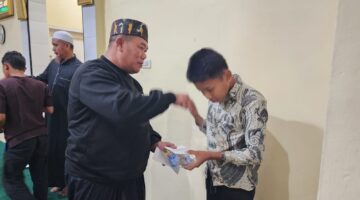 Polres Batu Bara Gelar Pengajian dan Santunan Anak Yatim