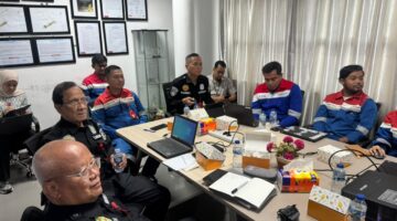 Baharkam Polri Audit Re-Sertifikasi Sistem Manajemen Pengamanan PT PGN ST Gas Panaran Batam*