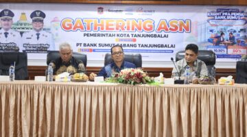 Wakil Wali Kota Tanjungbalai Buka Gathering Kredit Pra Pensiun Bank Sumut, Dorong ASN Manfaatkan Fasilitas Perencanaan Keuangan Yang Produktif, Terencana dan Memberi Peningkatan Kesejahteraan Keluarga