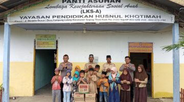 Sat Binmas Polres Batu Bara Salurkan Tali Asih ke Lima Panti Asuhan