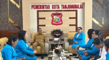 Wakil Wali Kota Fadly Abdina Terima Audiensi DPC PWKI Tanjungbalai