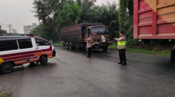 Polres Batu Bara Gelar Strong Point Pagi, Pastikan Aktivitas Masyarakat Berjalan Aman dan Lancar