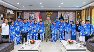 Pangdam I/BB Mayjen TNI Hendy Antariksa Apresiasi Atlet Disabilitas SOIna Sumut Raih Prestasi Pesonas II NTT 2026