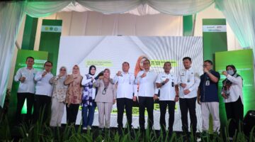 Wakil Wali Kota Tanjungbalai Bersama Ketua TP-PKK Hadiri Launching Kampus Mandiri Pangan dan Gerakan Tanam Serentak Cabai Se Sumut di Polbangtan Kementan Medan