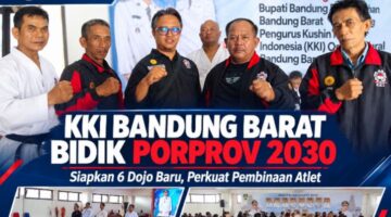 Resmi Dilantik, KKI Bandung Barat Bidik 6 Atlet untuk Porprov 2030, Siapkan Ekspansi 6 Dojo Baru