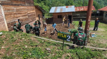 TMMD ke-130 Kodim 0113/Gayo Lues Resmi Dibuka, Satgas Bersama Warga Mulai Pengerjaan Jalan dan Pembangunan Rumah Tidak Layak Huni di Desa Pepelah