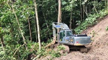 TMMD ke-130 Kodim 0113/Gayo Lues Kebut Pembangunan Jalan Huntara